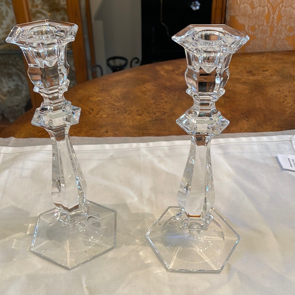 Imperial Crystal Candle Sticks (Pair)